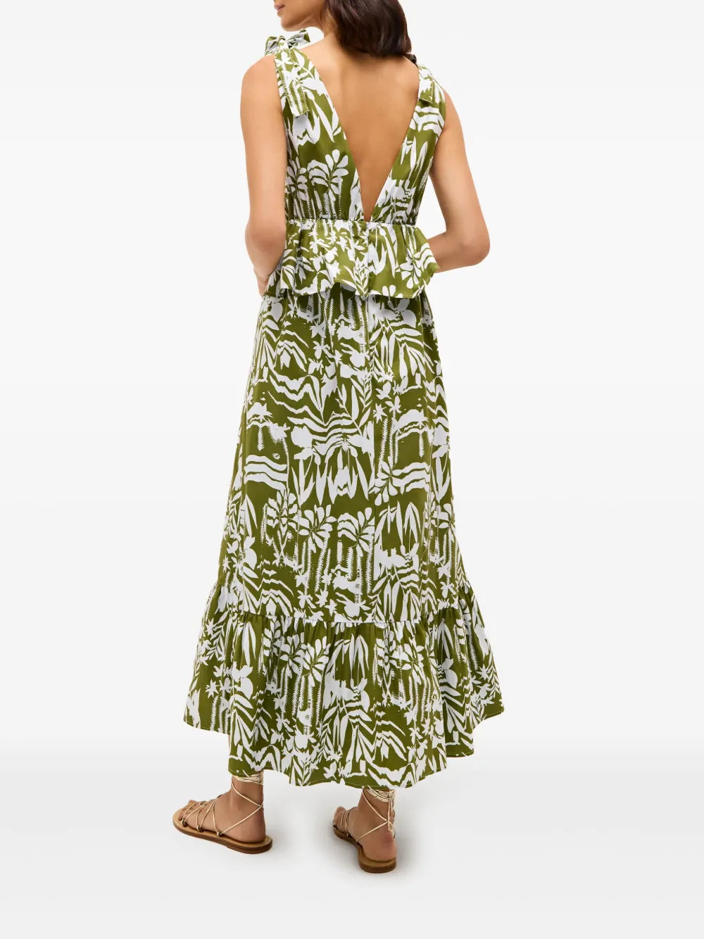 Whitley Peplum Maxi Dress