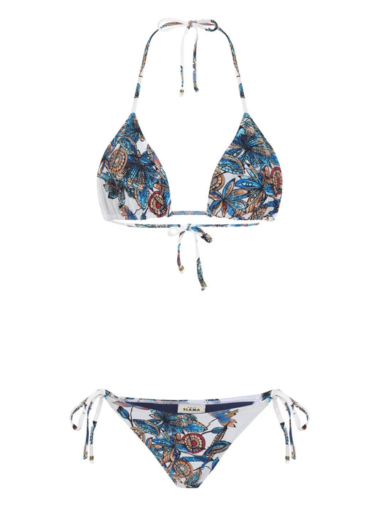 Floral-Print Bikini