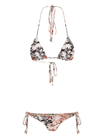 Floral-Print Bikini