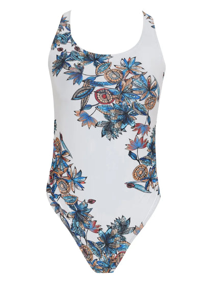 Floral-Print Swimsuit