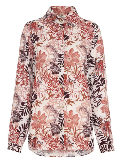 Floral-Print Shirt
