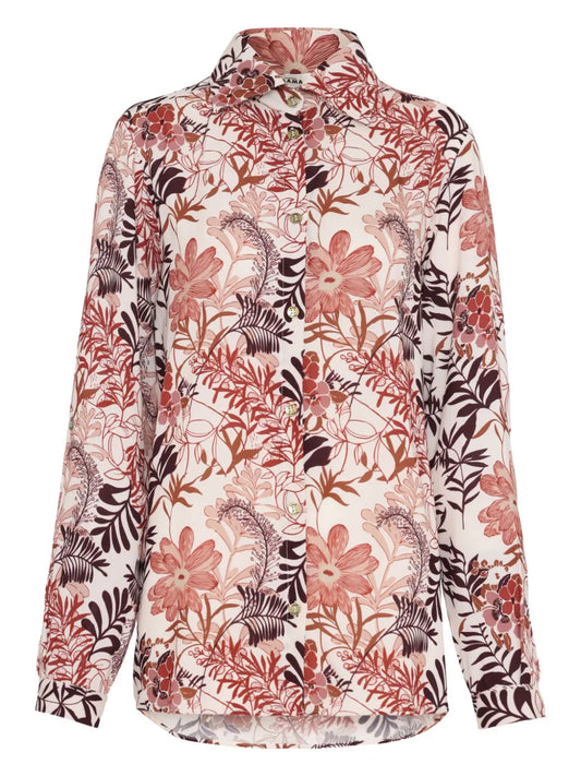 Floral-Print Shirt