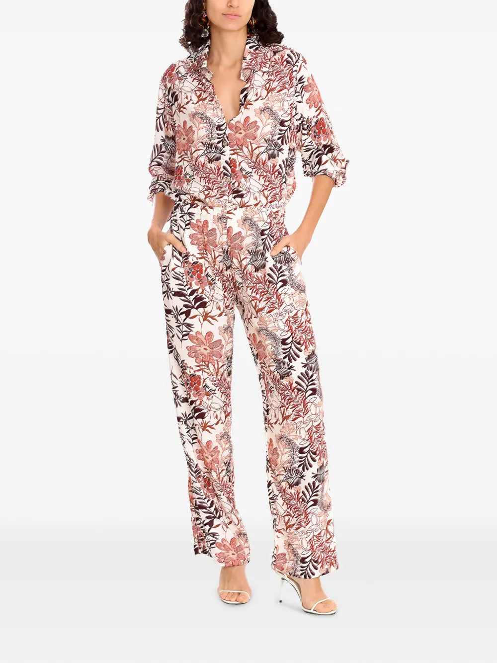 Floral-Print Shirt