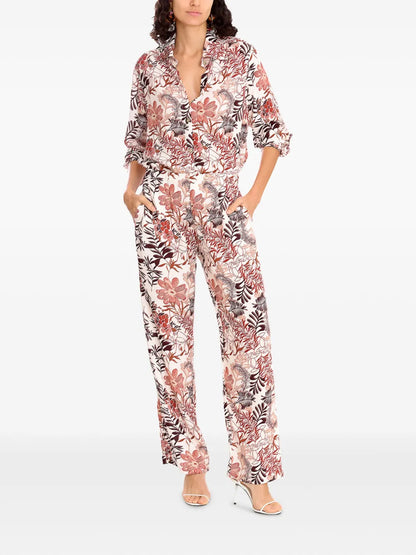 Floral-Print Shirt