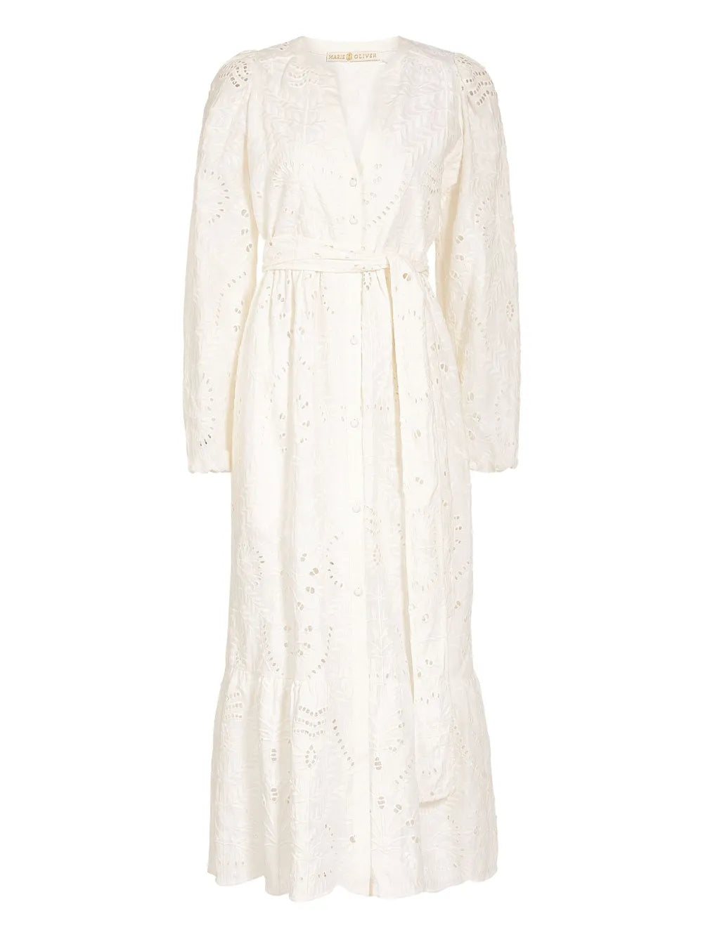 Hannon Embroidered Midi Dress