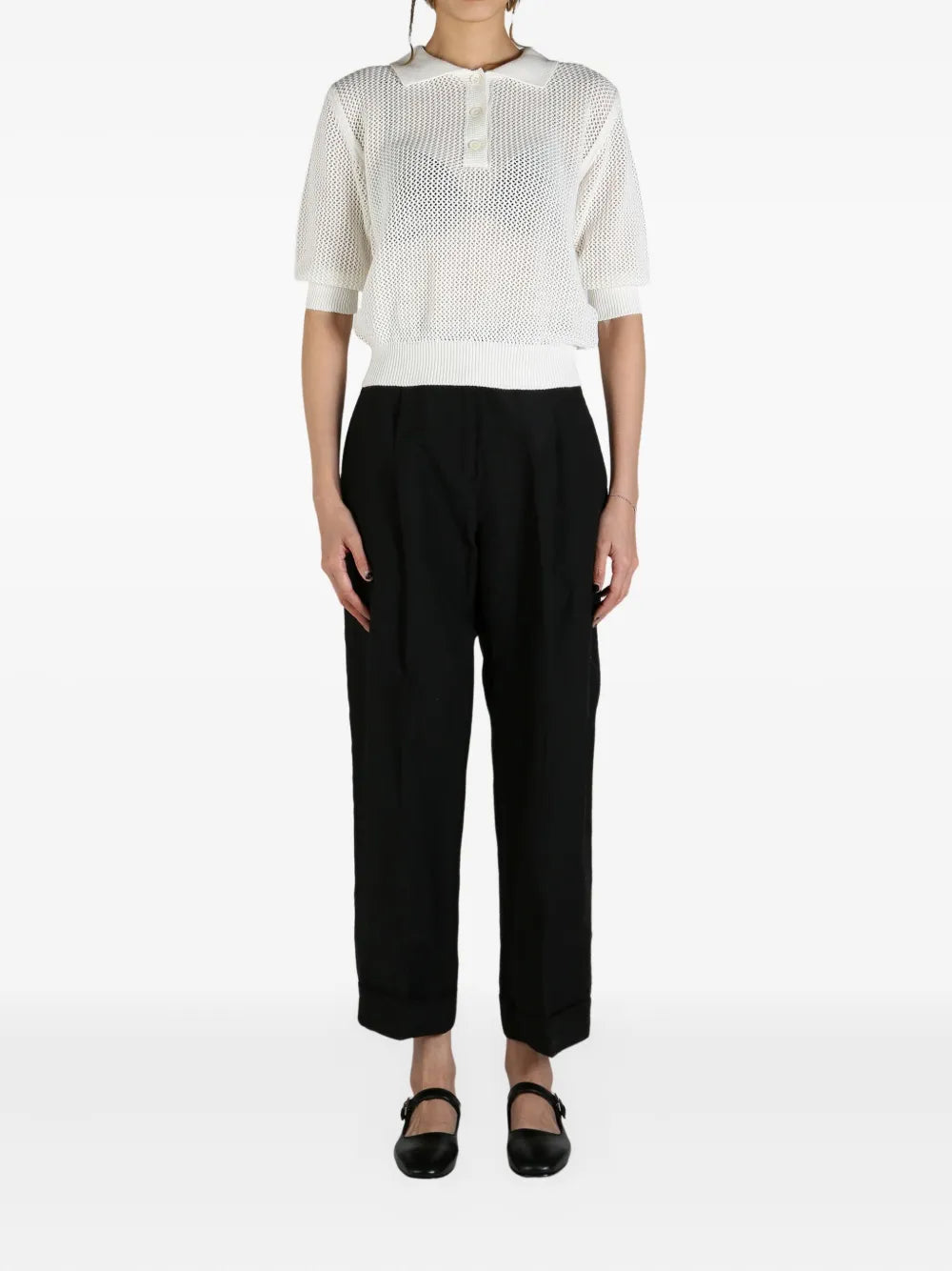 Cotton-Cashmere Top