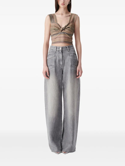 Eloy Cropped Multicolor Top