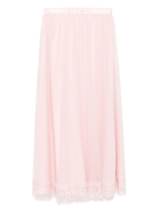 Diamond Mesh Skirt