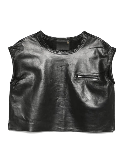 Leather Top