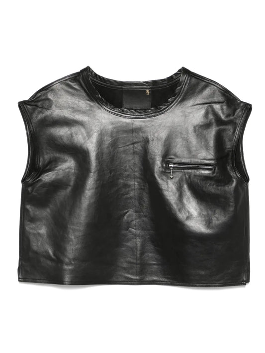 Leather Top