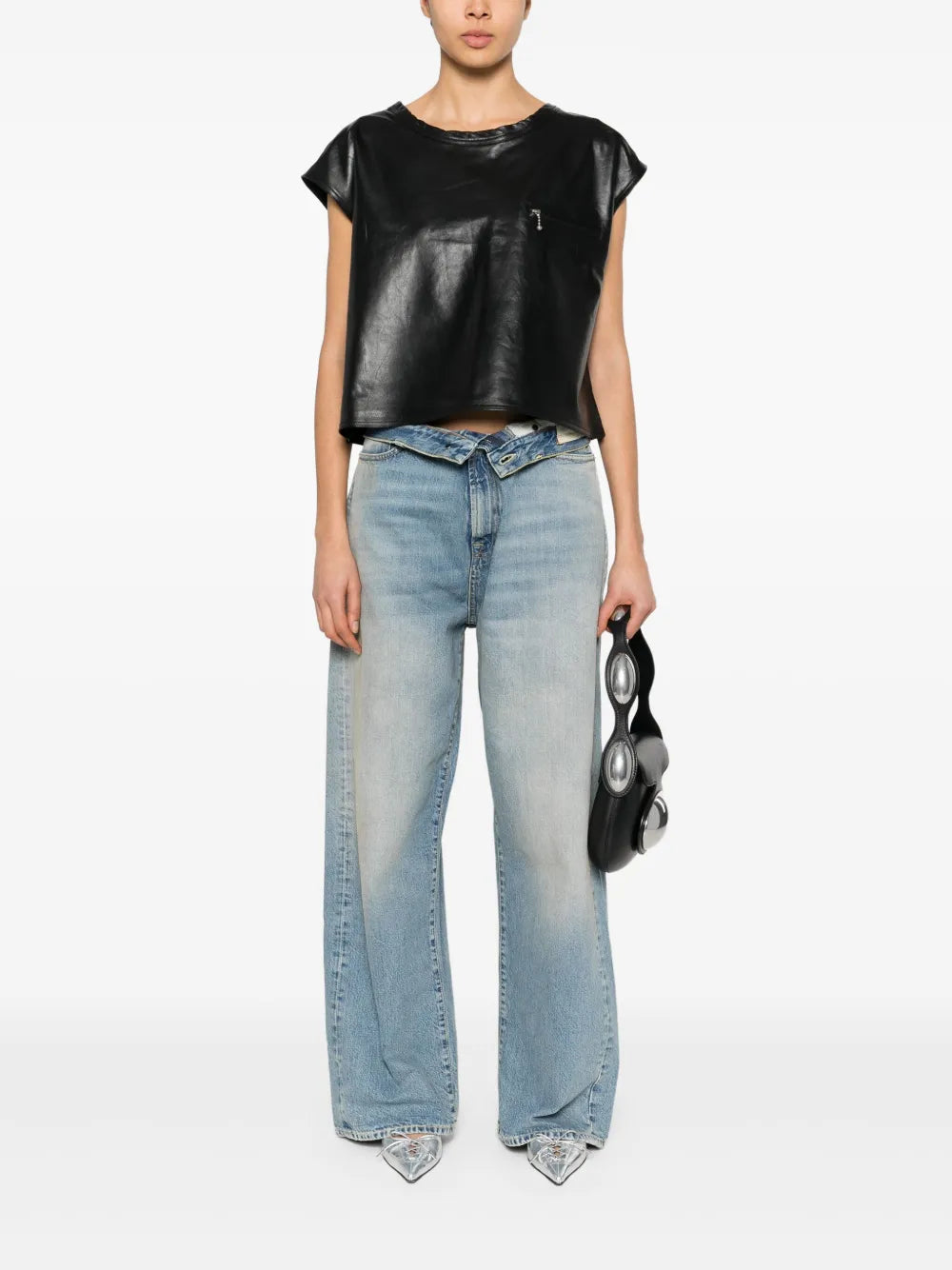 Leather Top
