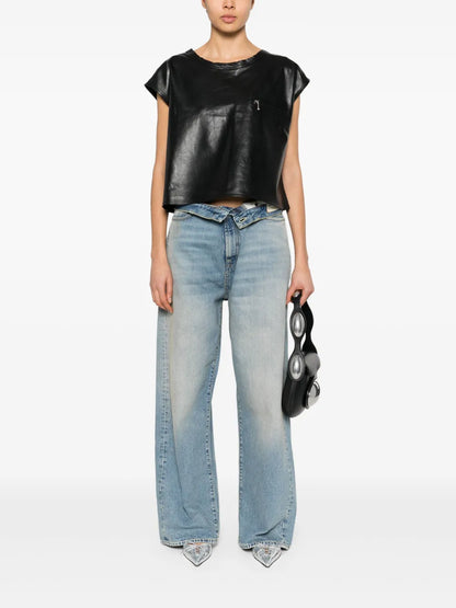 Leather Top