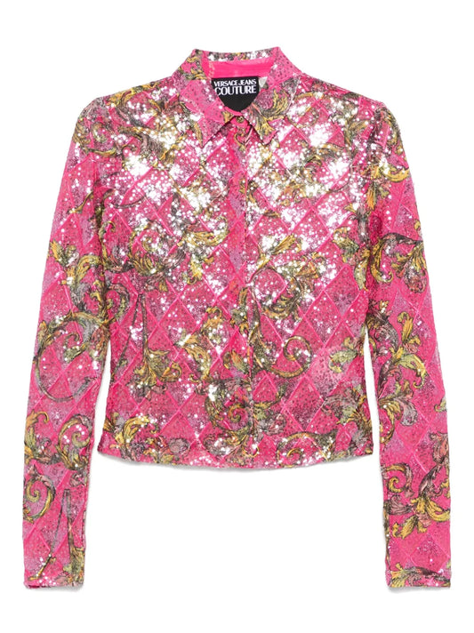 Barocco-Print T-Shirt