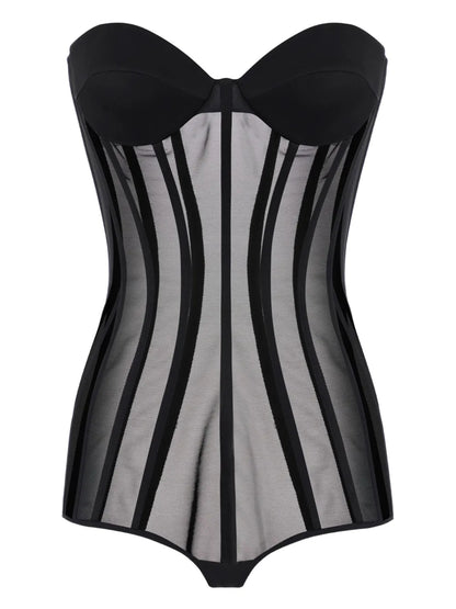 Corset-Style Bodysuit