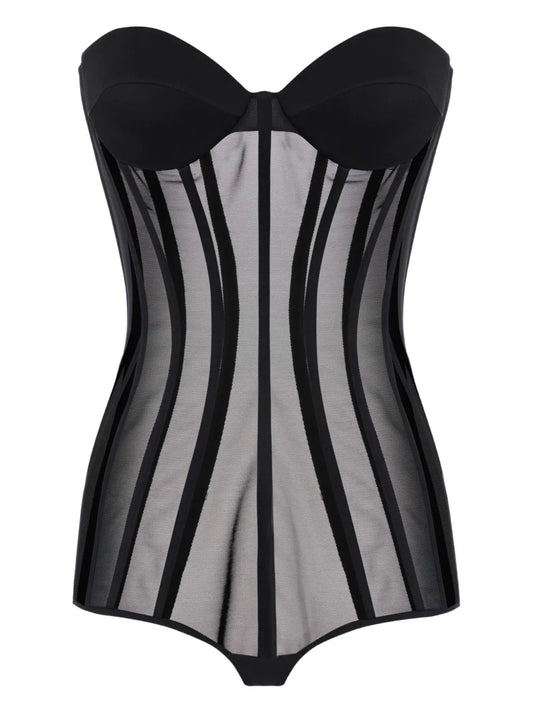 Corset-Style Bodysuit