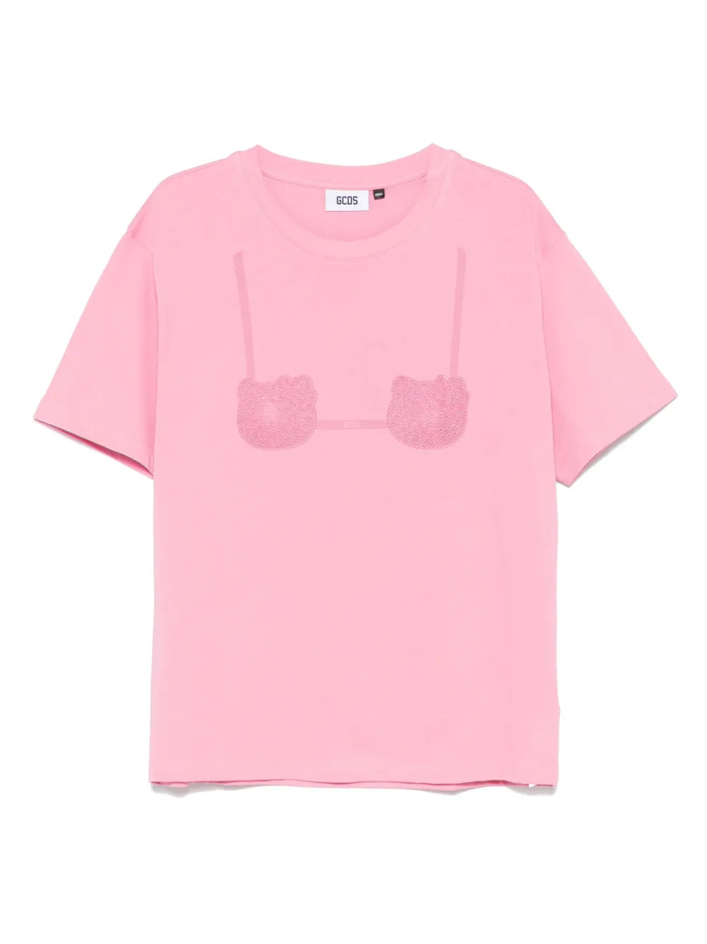 Printed-Bra T-Shirt