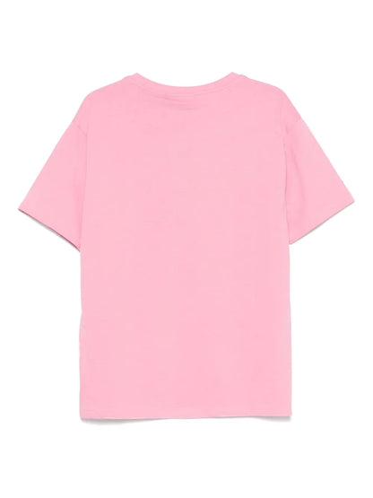 Printed-Bra T-Shirt