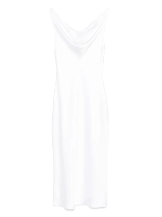 Cowl-Effect Maxi Dress