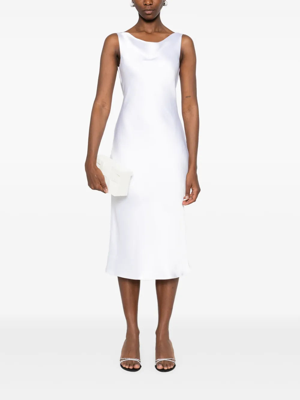Cowl-Effect Maxi Dress