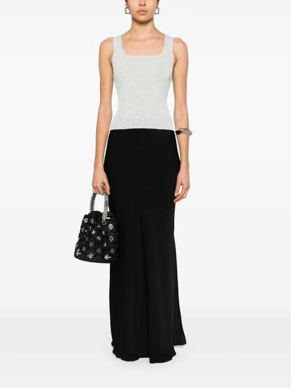 Logo-Plaque Maxi Skirt