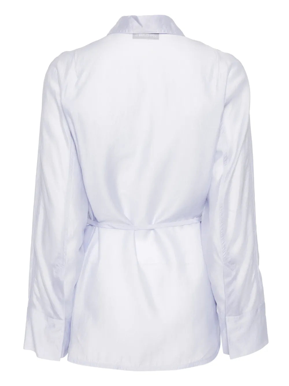 See-Through Back Strap Shirt