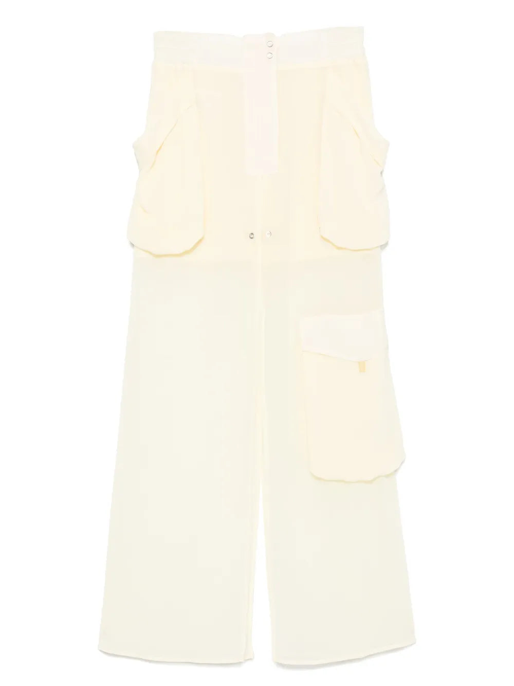 Layered-Design Midi Skirt