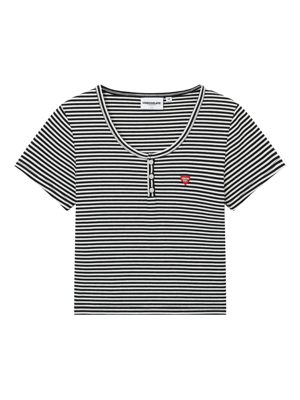 Striped Logo T-Shirt