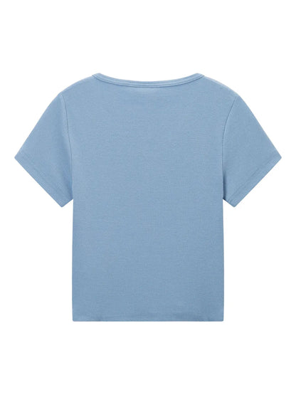 Fine Ribbed T-Shirt