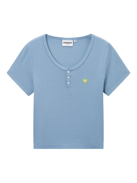 Fine Ribbed T-Shirt