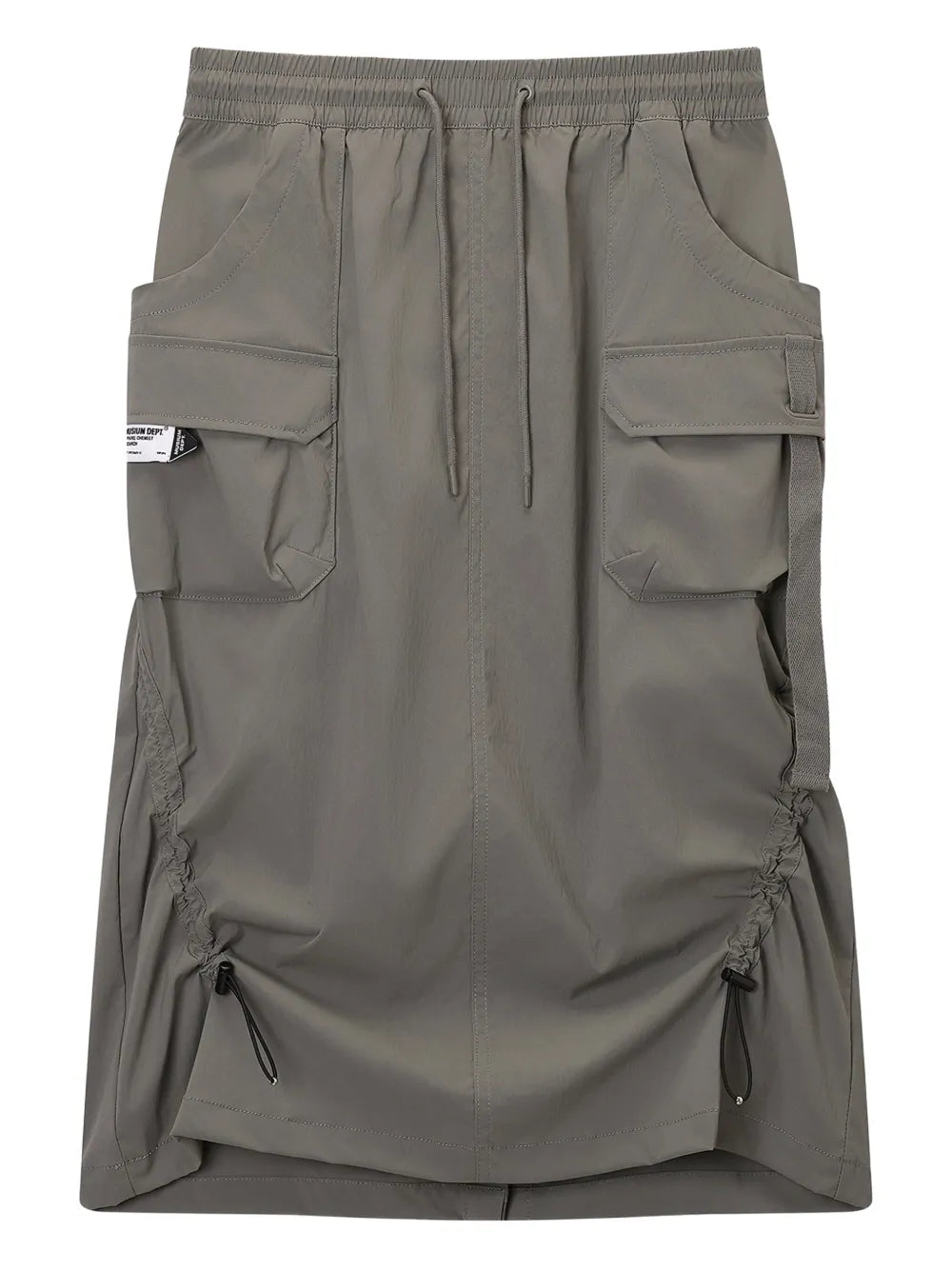 Utility-Pocket Midi Skirt