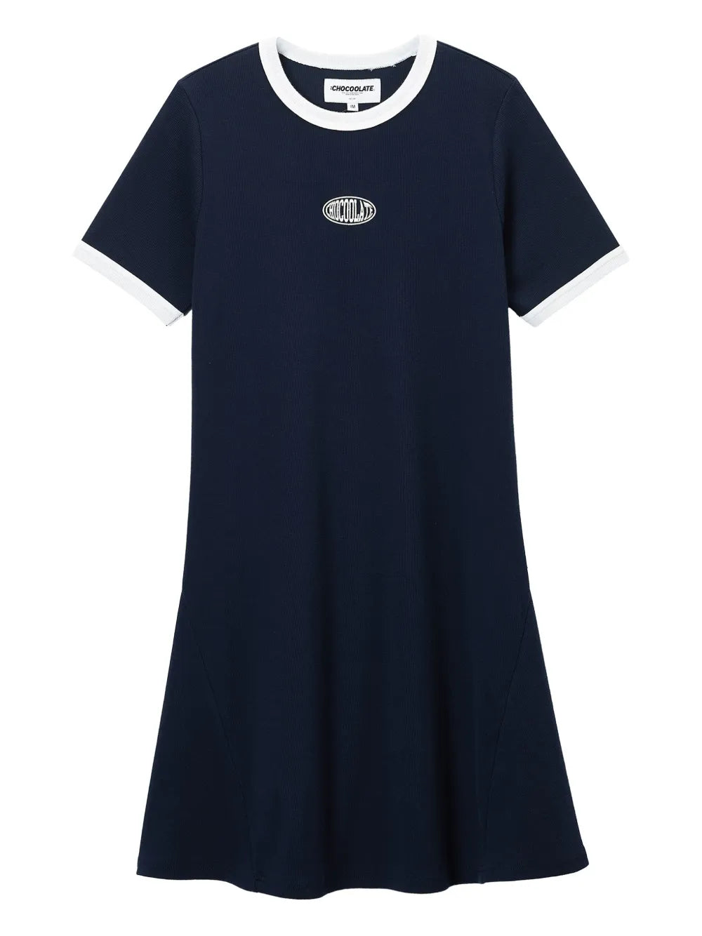 Contrasting T-Shirt Dress