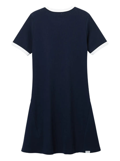 Contrasting T-Shirt Dress