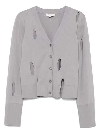 Slit Cardigan