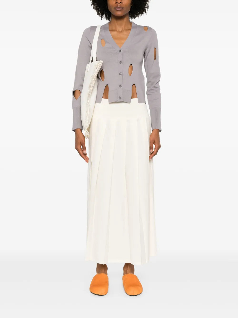 Slit Cardigan