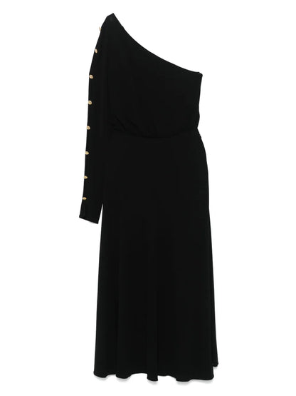 One-Shoulder Midi Dress