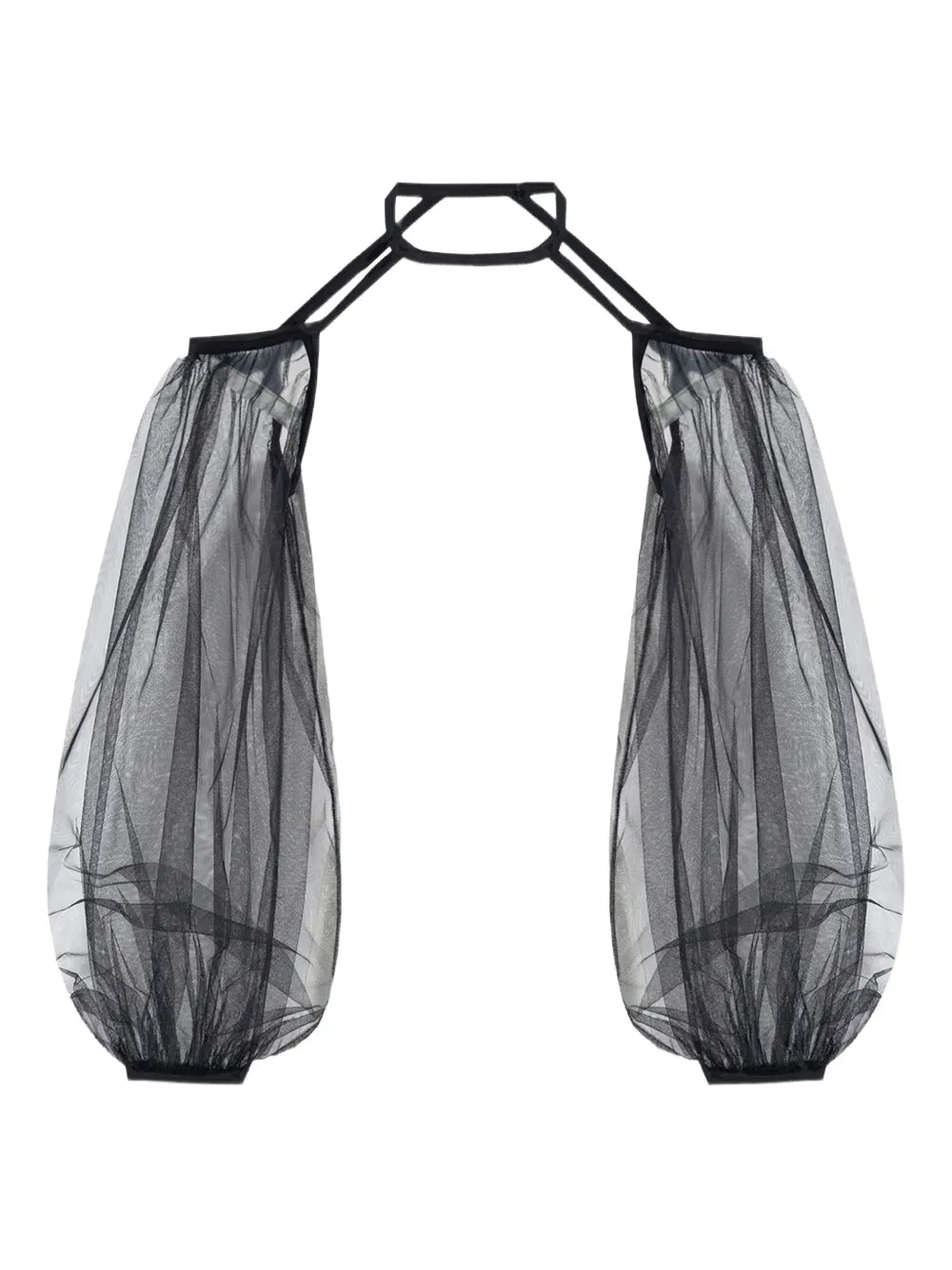 Tulle-Panels Sleeves