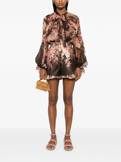 Illuminate Flutter Blouse