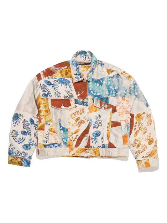 Patchwork Denim Jacket