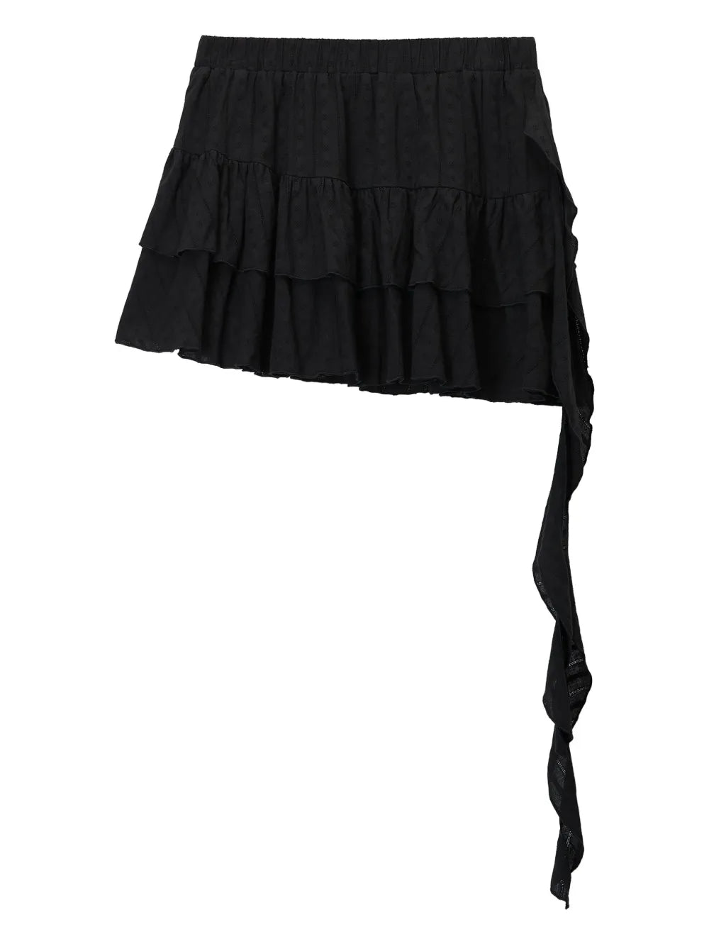 Ruffle-Detail Miniskirt