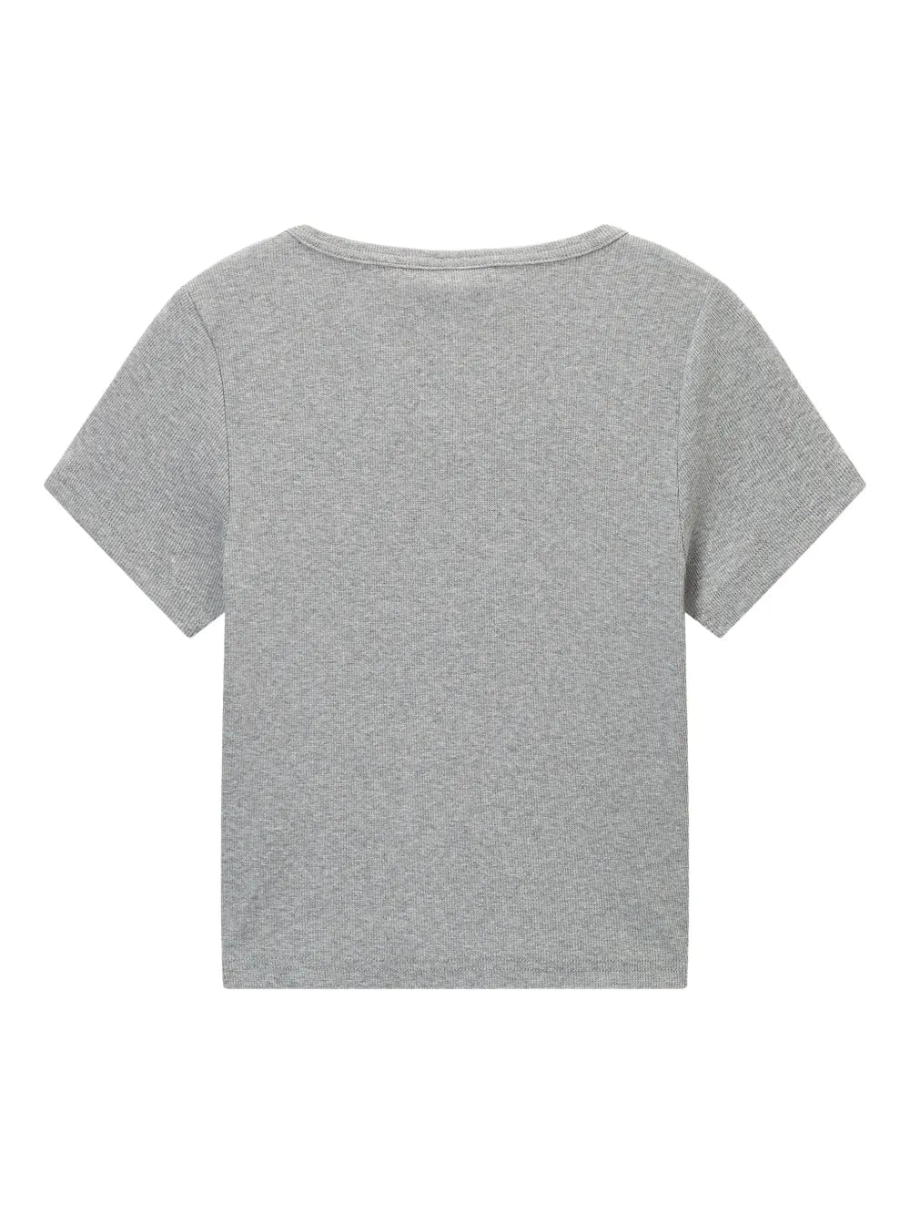 Fine-Ribbed T-Shirt