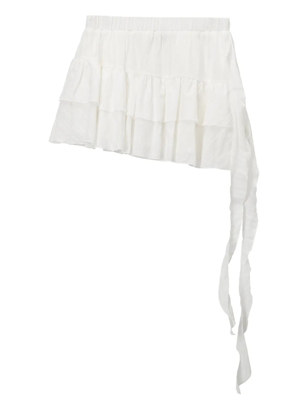 Ruffle-Detail Miniskirt