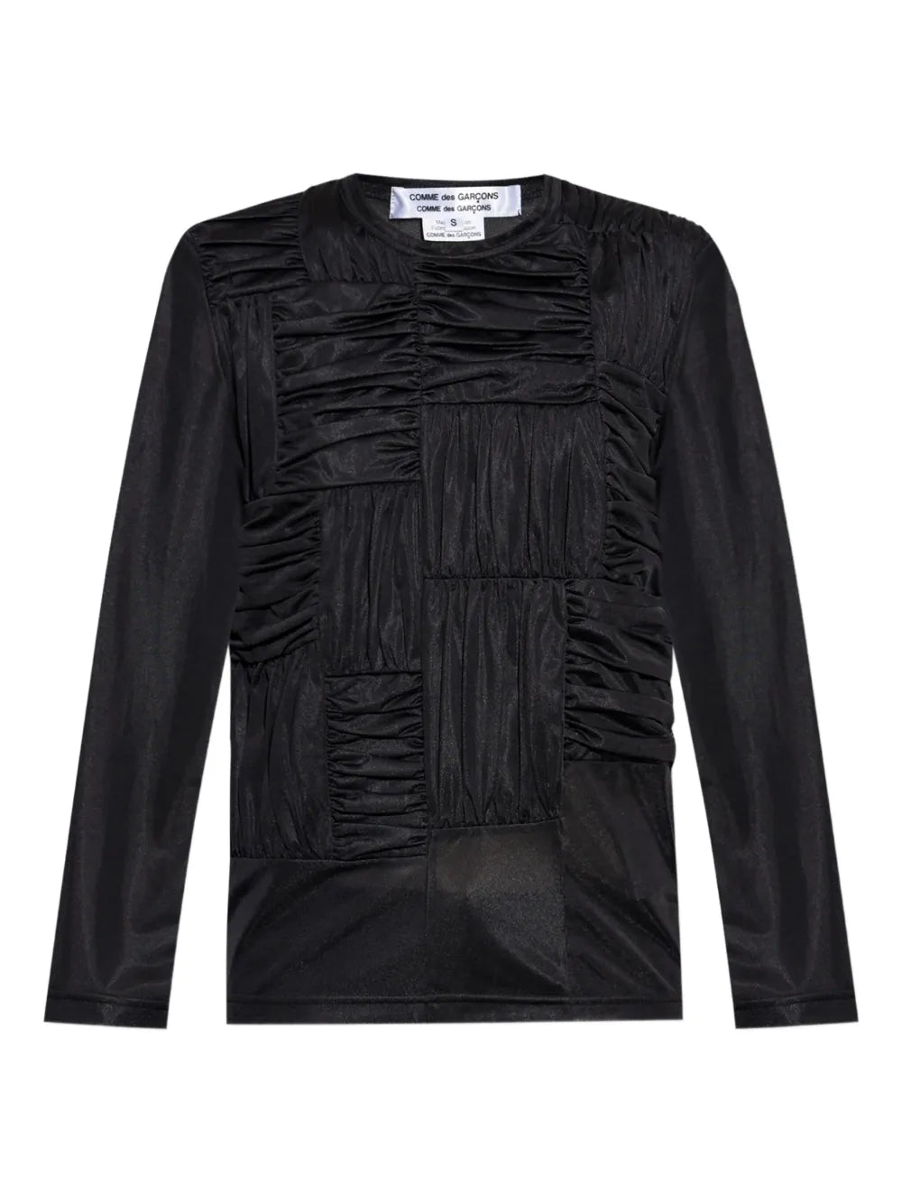 Crease-Effect Top