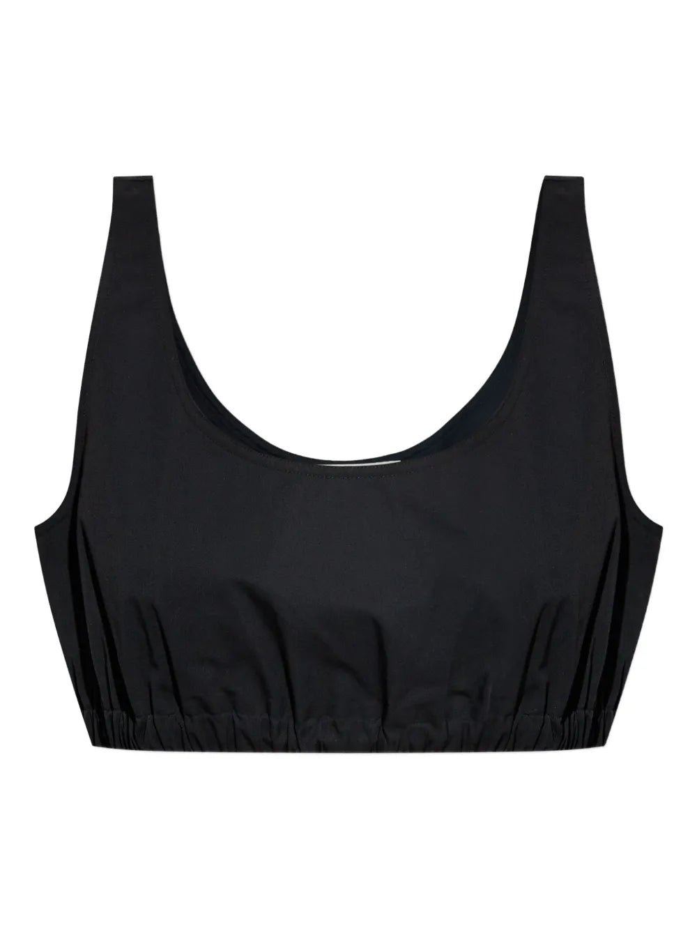 Pleated Crop Top