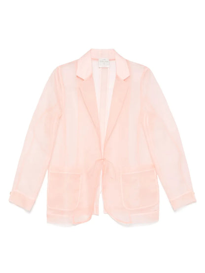Silk Organza Blazer