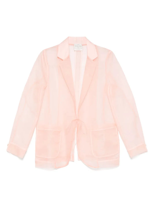 Silk Organza Blazer
