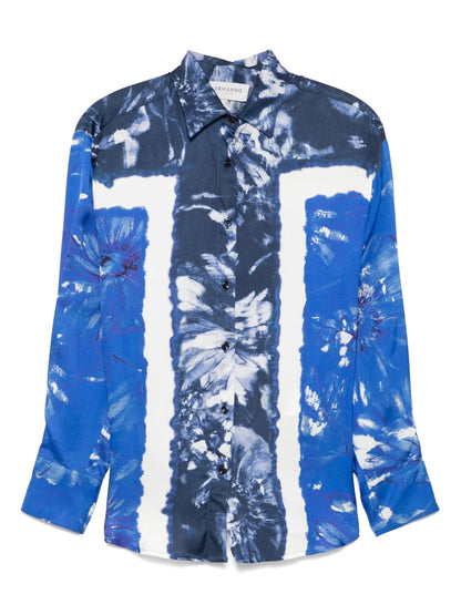 Floral-Print Shirt