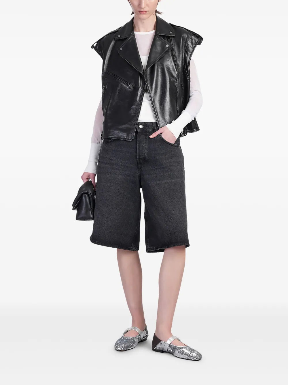Leather Gilet