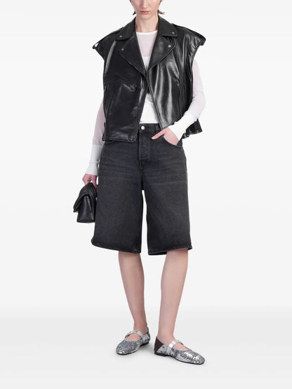 Leather Gilet
