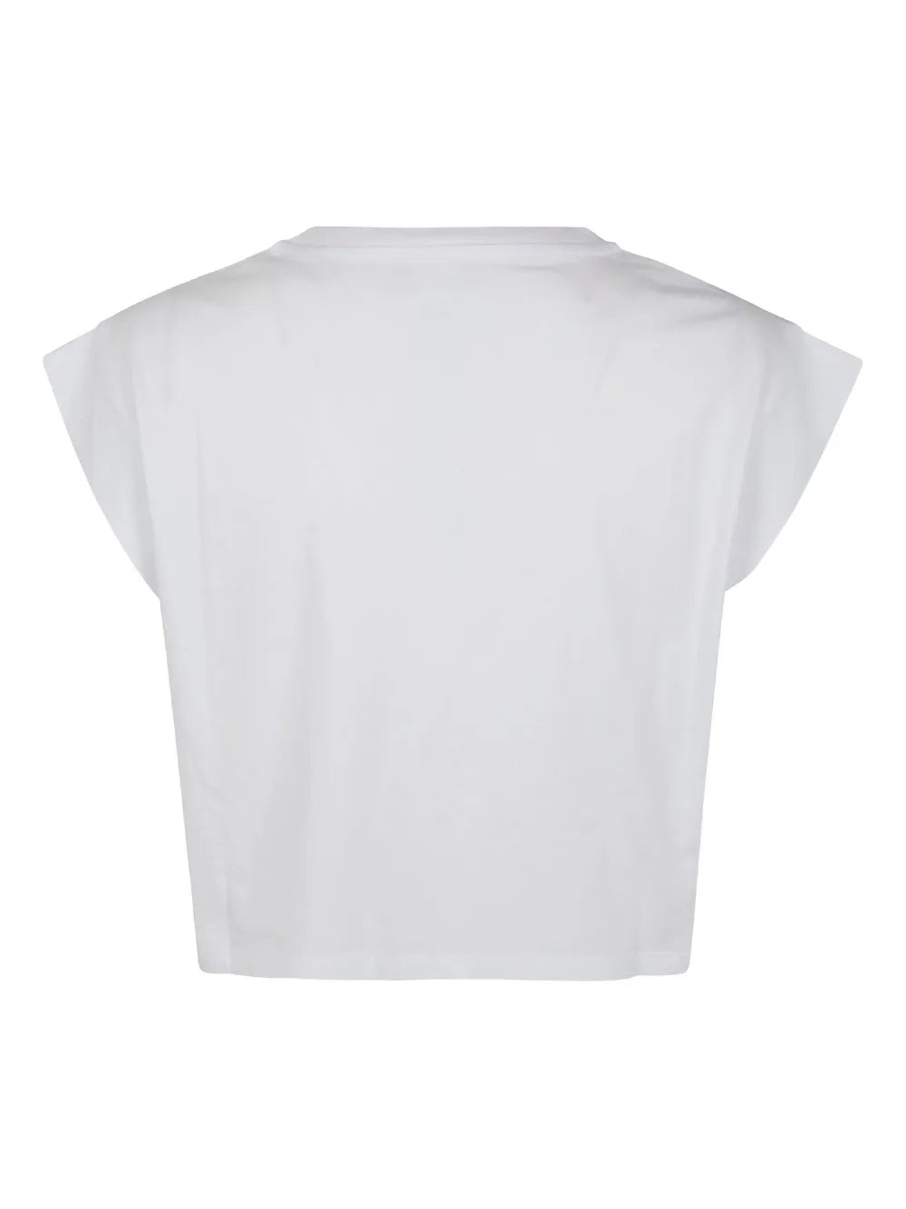 Cap-Sleeve Cropped Top