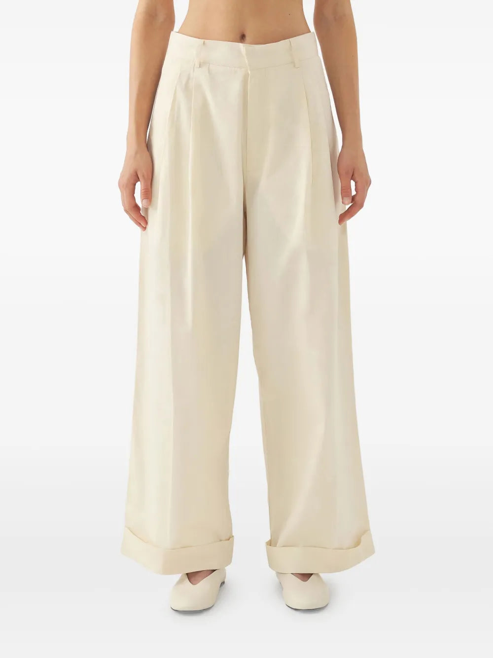 Straight-Leg Trousers
